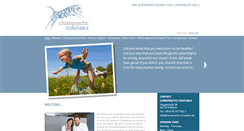 Desktop Screenshot of chiropractic-constable.com