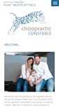 Mobile Screenshot of chiropractic-constable.com